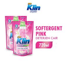 SoKlin Deterjen Cair Softergent Pink 720 ml