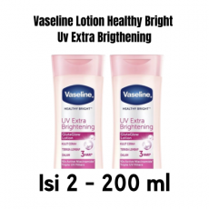 Vaseline Lotion Healthy Bright Uv Extra Brigthening 200Ml isi 2